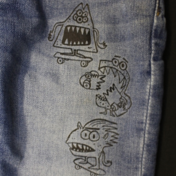 Monster Pull On Jeans - Picture 3 of 5